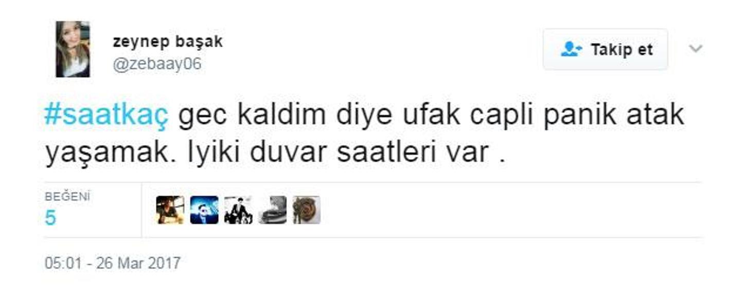 Şu an saat kaç Kafalar yine karıştı
