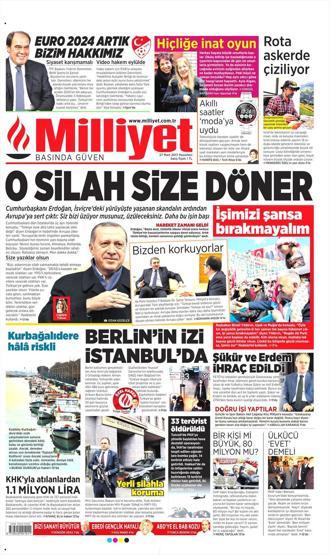27 Mart 2017 - Gazete manşetleri