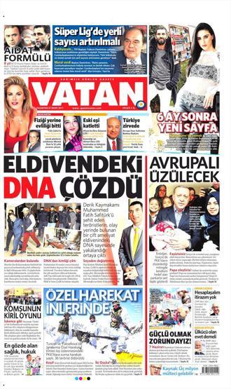 27 Mart 2017 - Gazete manşetleri