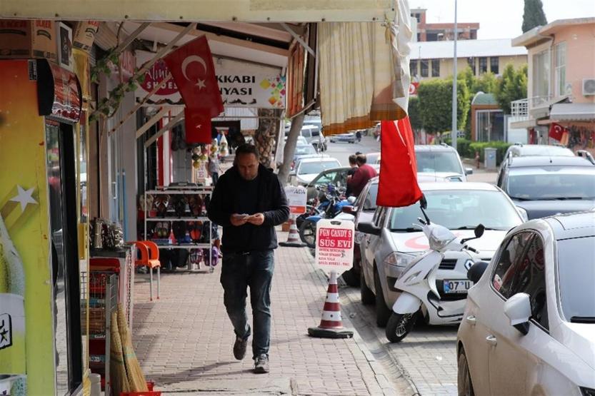 Antalya’da esnafı tedirgin eden olay
