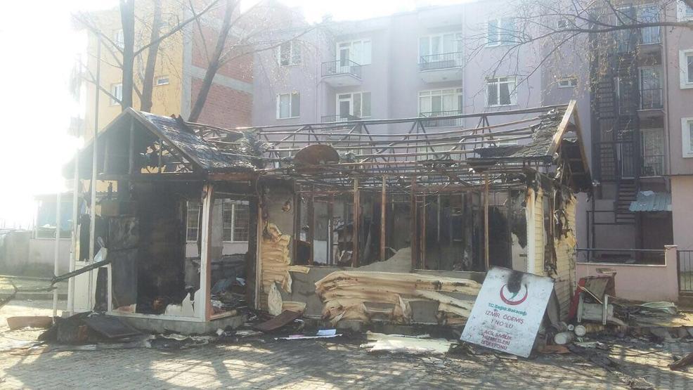 112 istasyonunda facianın kıyısından dönüldü