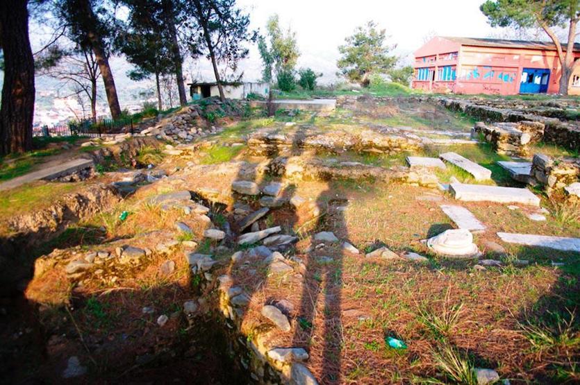 İzmirdeki tarihi Beydağ Kalesinde restorasyon