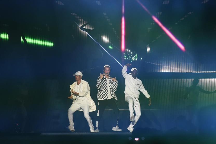 Rio, Justin Bieber ile coştu