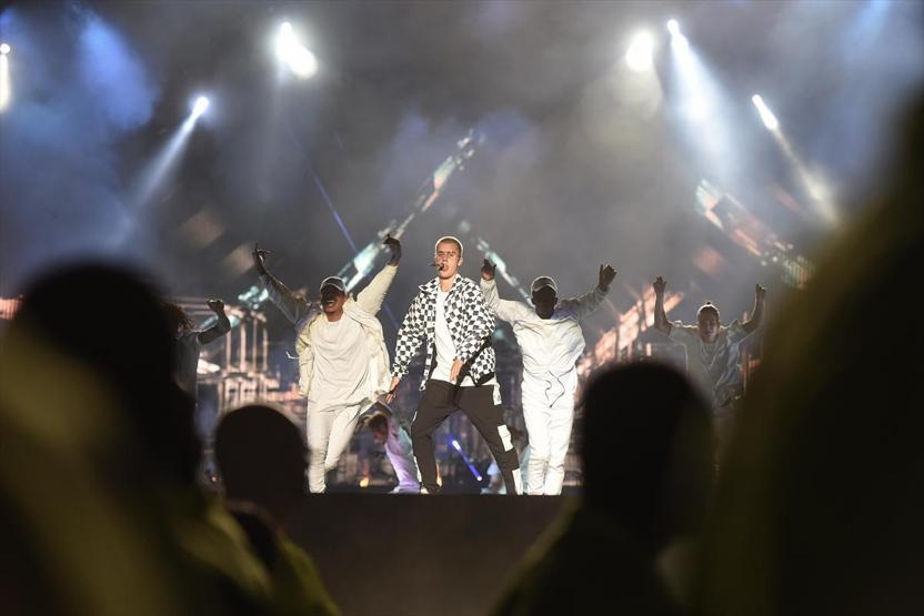 Rio, Justin Bieber ile coştu