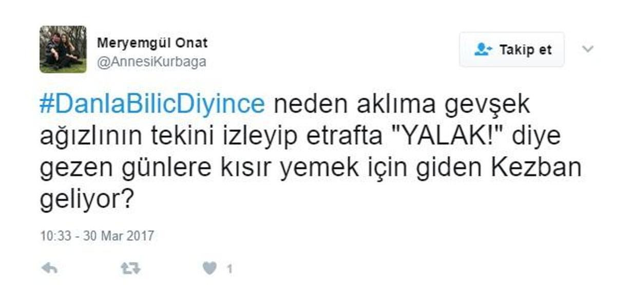 Youtube fenomenlerinden Danla Bilic Twitterı sallamaya devam ediyor