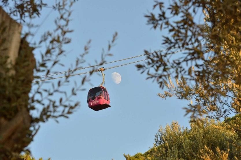 İzmirin teleferiği yeniden çalışmaya başladı