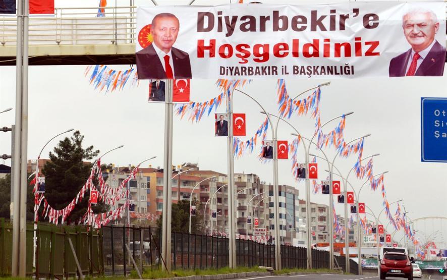 Diyarbakır Cumhurbaşkanı Erdoğan için böyle hazırlandı