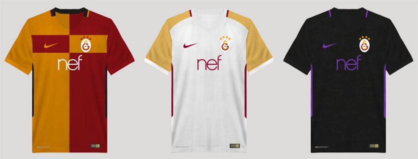 Galatasarayın yeni formaları internete sızdı