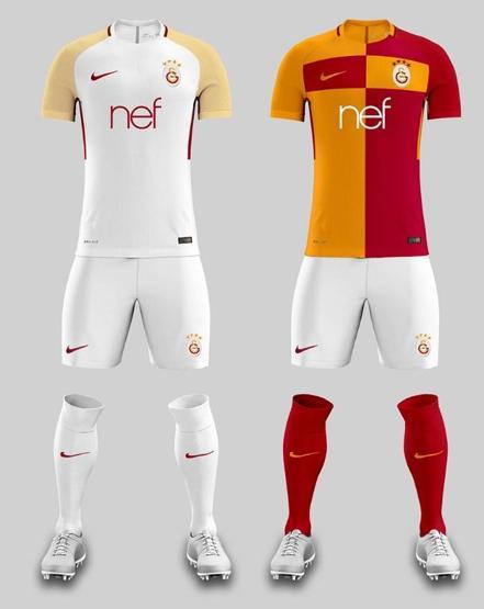 Galatasarayın yeni formaları internete sızdı