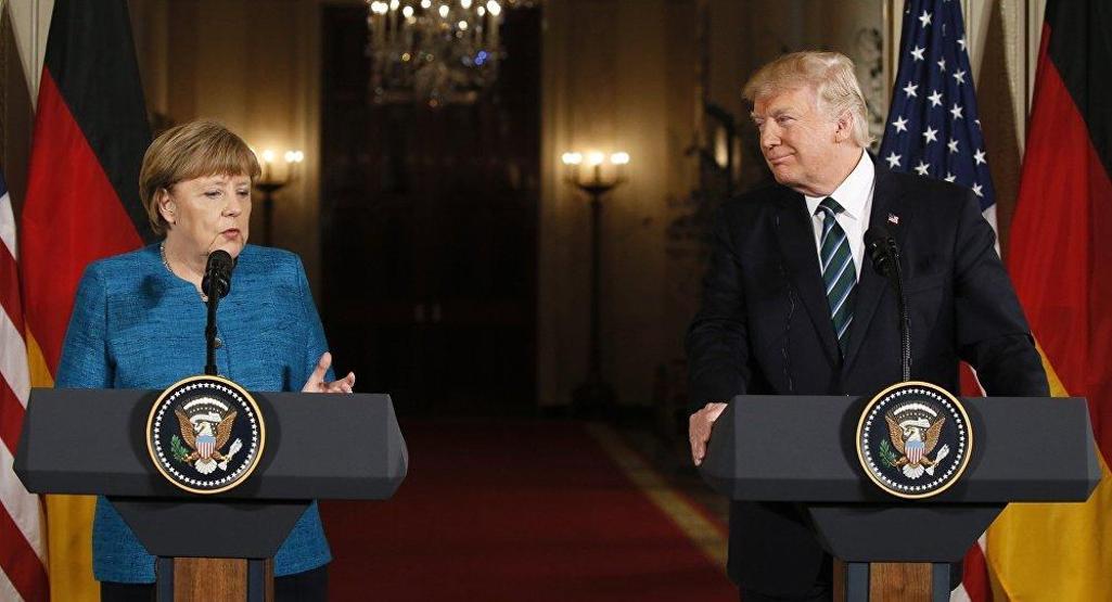 Trump, Merkelin elini neden sıkmadığını açıkladı