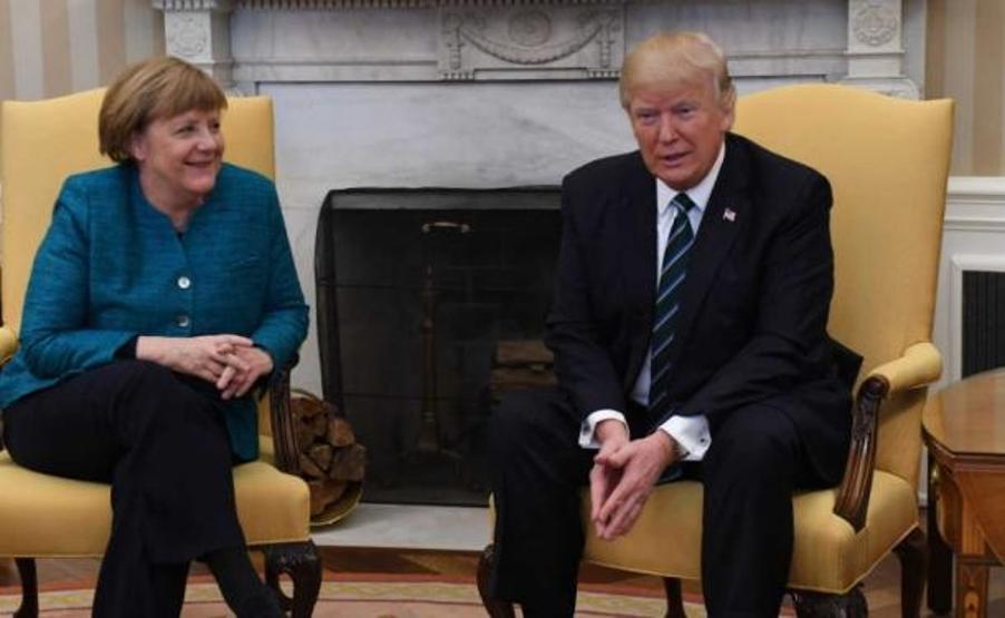 Trump, Merkelin elini neden sıkmadığını açıkladı