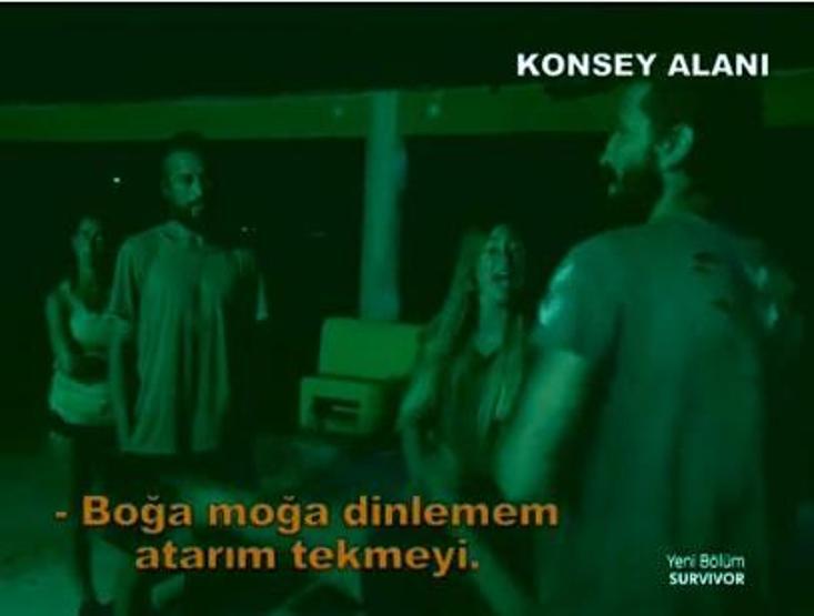 Survivorda ünlüler birbirine girdi