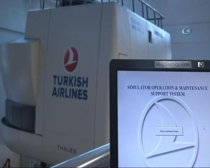 THY pilotları işte bu şekilde eğitiliyor