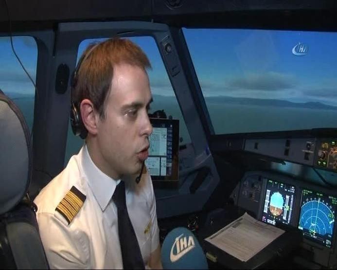 THY pilotları işte bu şekilde eğitiliyor
