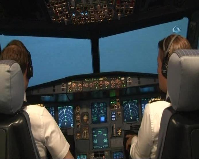 THY pilotları işte bu şekilde eğitiliyor