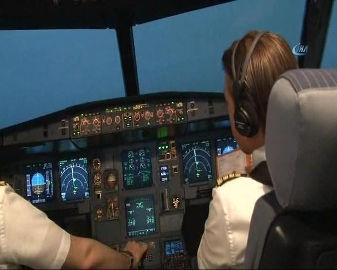 THY pilotları işte bu şekilde eğitiliyor