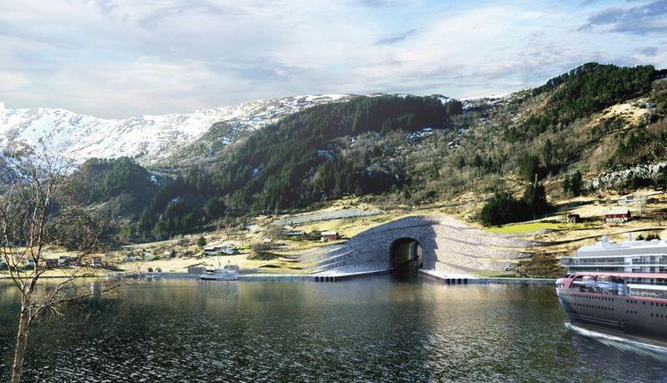 Norveç dünyanın ilk gemi tünelini yapmaya hazırlanıyor