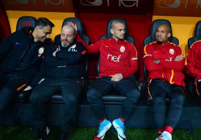 Sneijderin neden tuvalete gittiği belli oldu