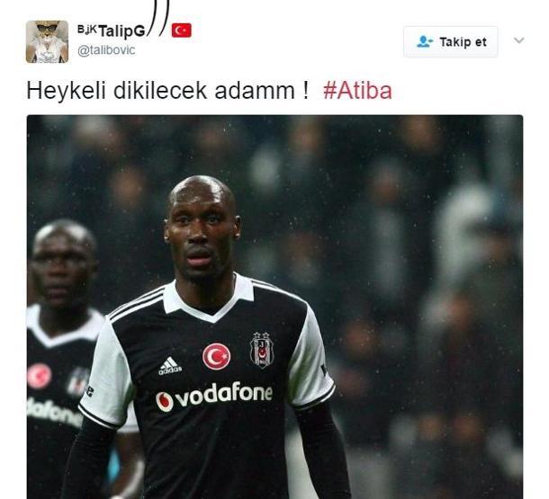 Atiba son dakikada attı ortalık yıkıldı
