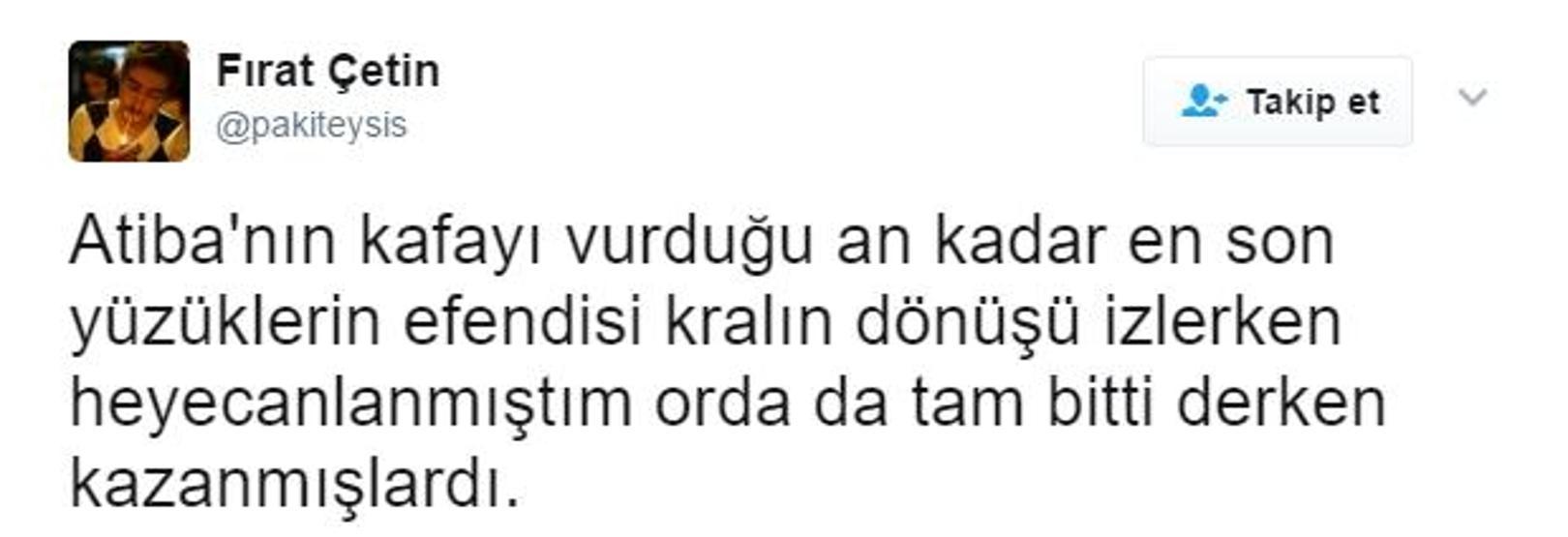 Atiba son dakikada attı ortalık yıkıldı