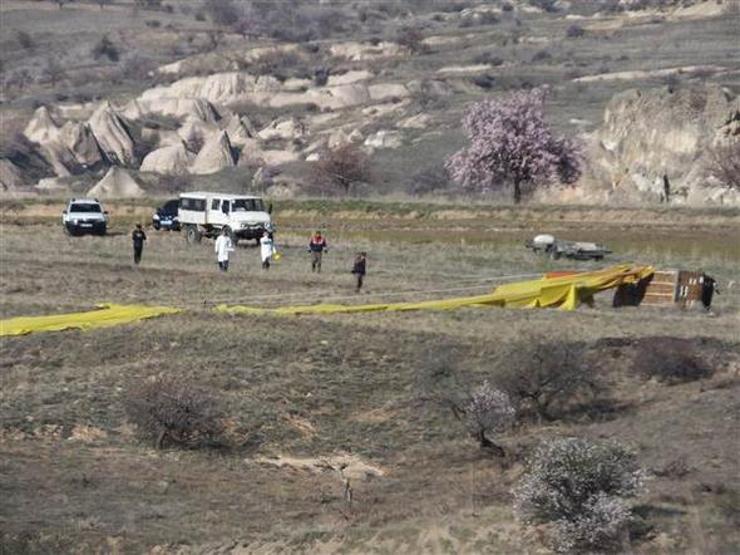 Son dakika: Kapadokyada balon düştü: 1 ölü, 20 yaralı