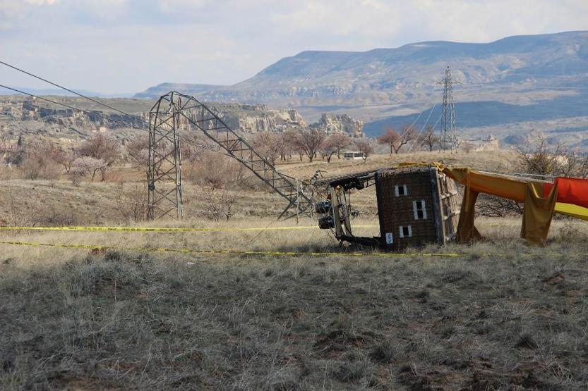 Son dakika: Kapadokyada balon düştü: 1 ölü, 20 yaralı