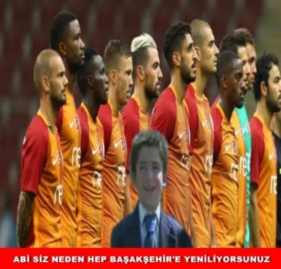 Başakşehir-Galatasaray capsleri