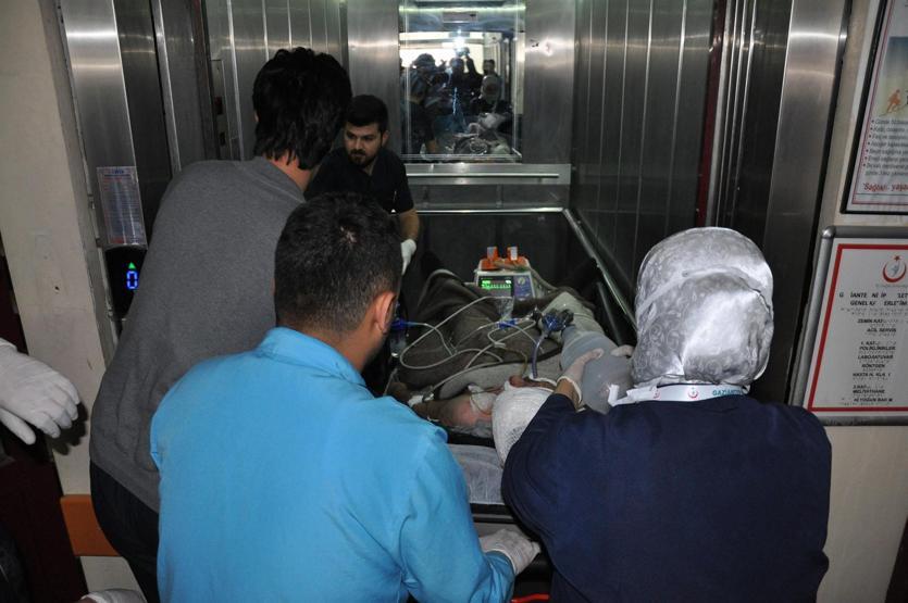 Gaziantepte polise ateş açıldı: 1 yaralı, 2 gözaltı