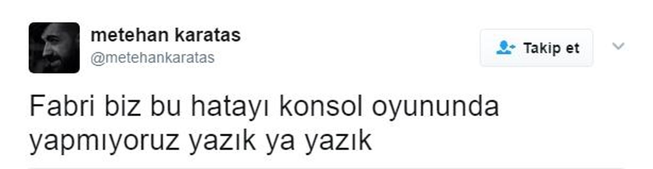 Fabrinin hatası Twitterı salladı