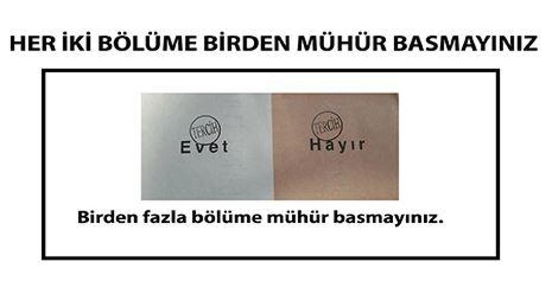 YSKden referandum için önemli bilgilendirme