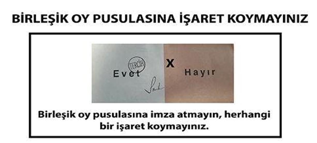 YSKden referandum için önemli bilgilendirme
