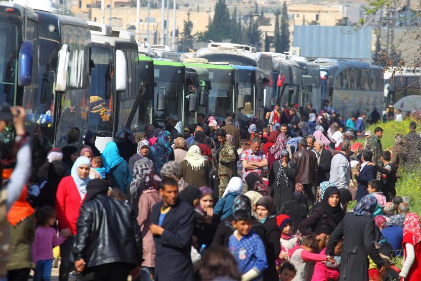 Suriyede tahliye konvoyuna saldırı: Ölü sayısı artıyor
