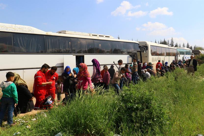 Suriyede tahliye konvoyuna saldırı: Ölü sayısı artıyor