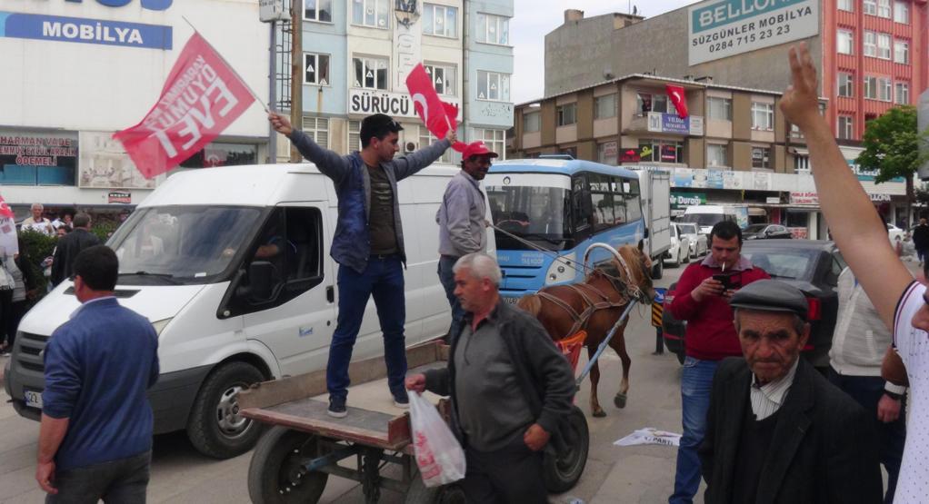 Edirnede referandum kavgası