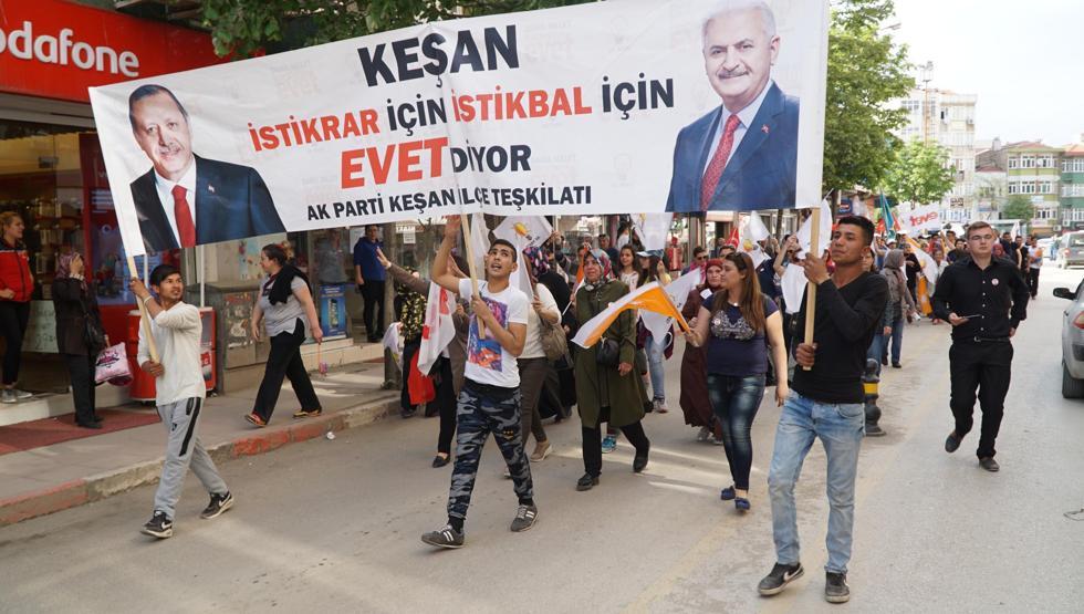 Edirnede referandum kavgası