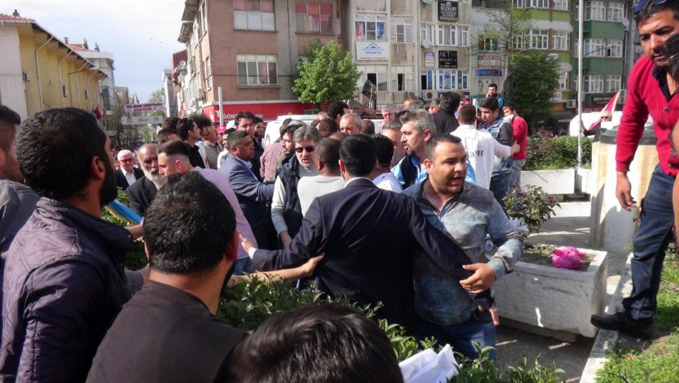 Edirnede referandum kavgası