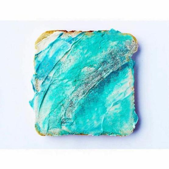 Yeni moda: Denizkızı temalı tost ekmekleri