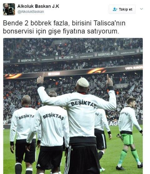 Taliscanın performansı sosyal medyayı salladı