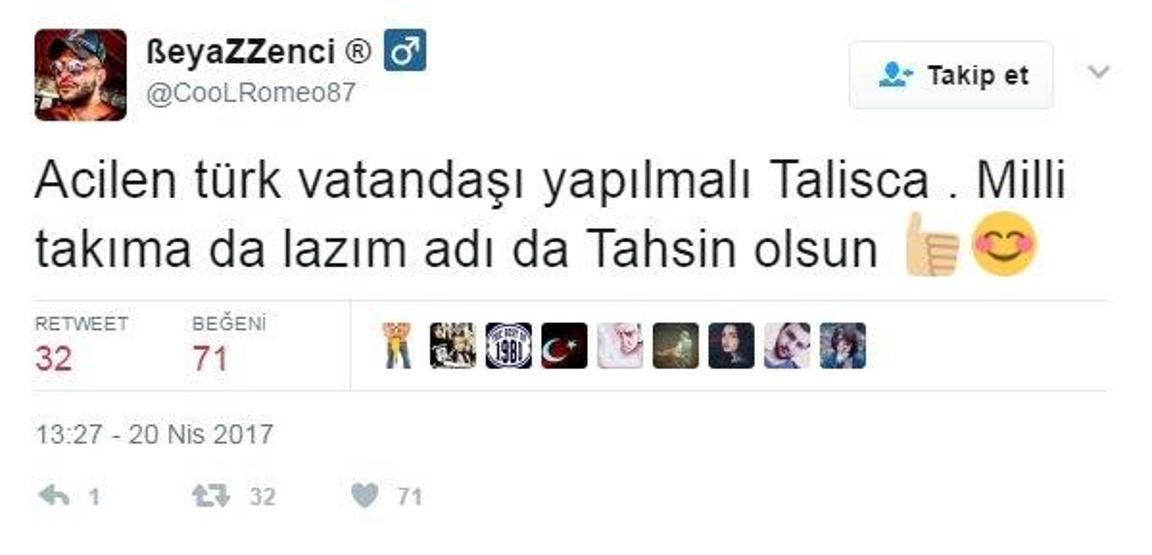 Taliscanın performansı sosyal medyayı salladı