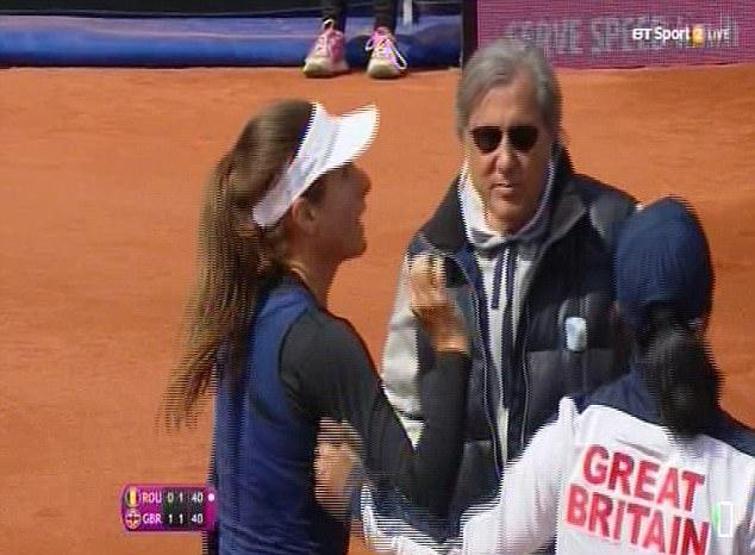 Tenis maçında görülmemiş olay Bir anda gözyaşlarına boğuldu