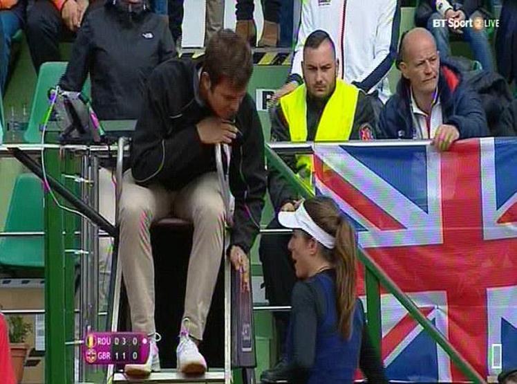 Tenis maçında görülmemiş olay Bir anda gözyaşlarına boğuldu