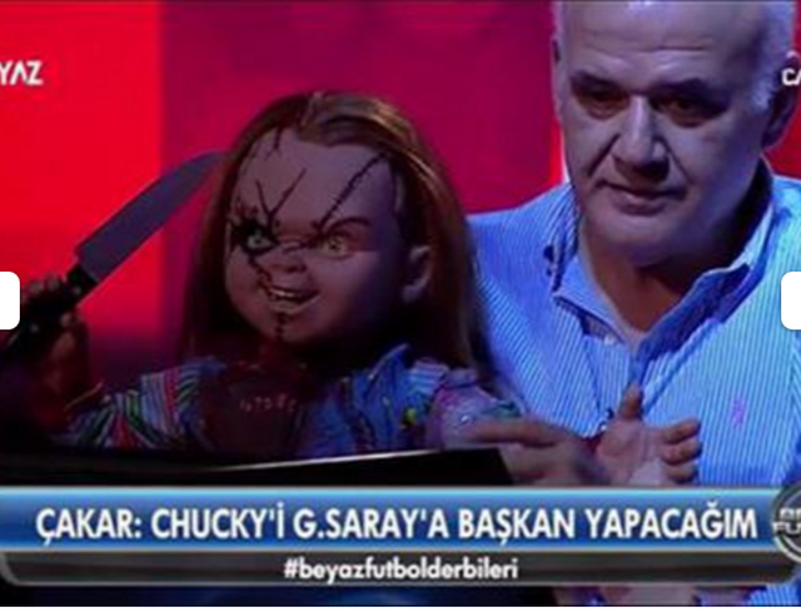 Ahmet Çakarın Chucky ile yaşadıkları olay oldu