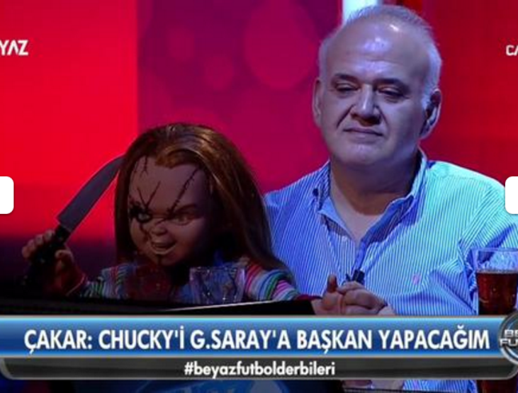 Ahmet Çakarın Chucky ile yaşadıkları olay oldu