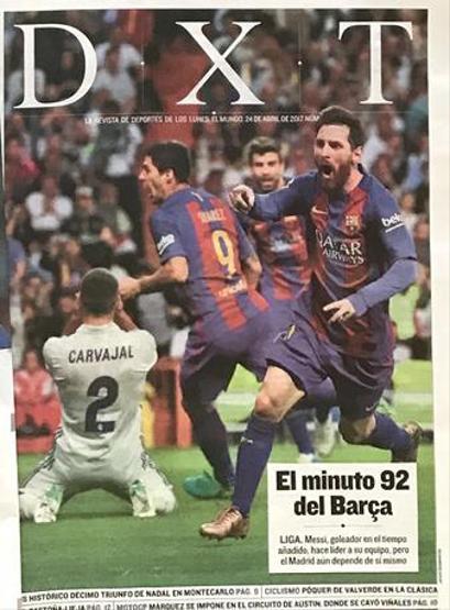 Manşetleri Messi yaptı