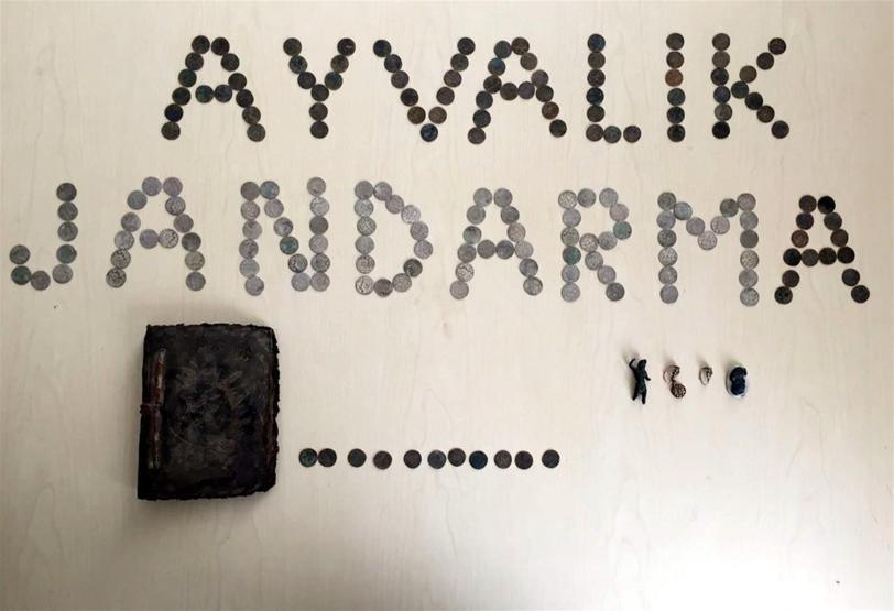 Tarihi eserlerle yakalandılar