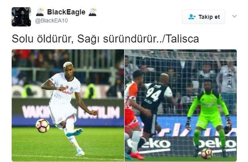 Beşiktaşın galibiyeti gündem oldu