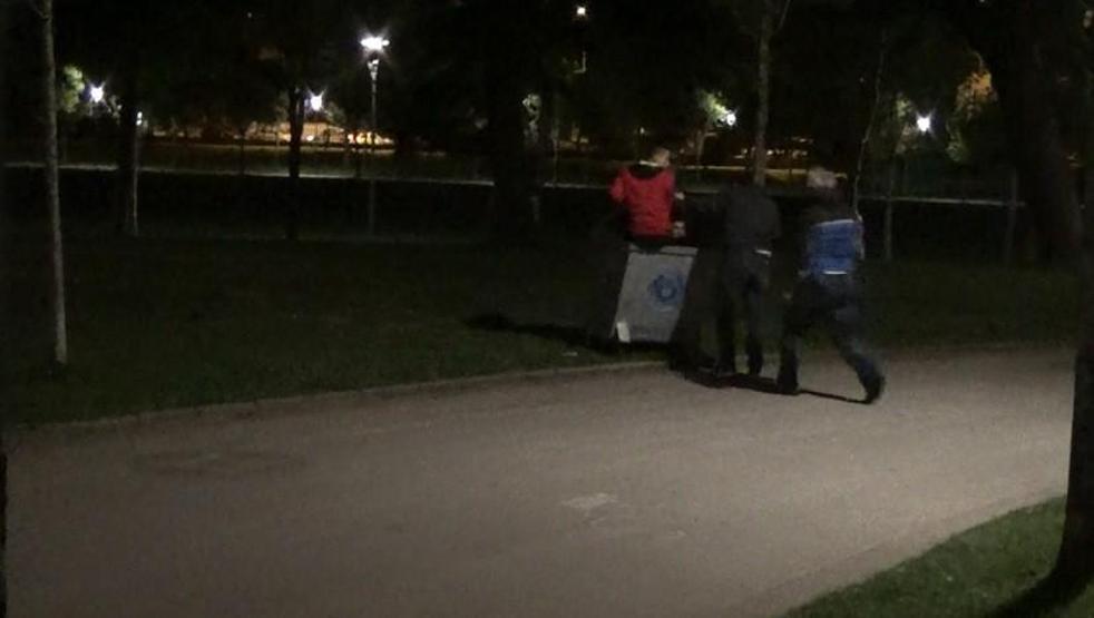 Hırsızları çöpten çıkardılar