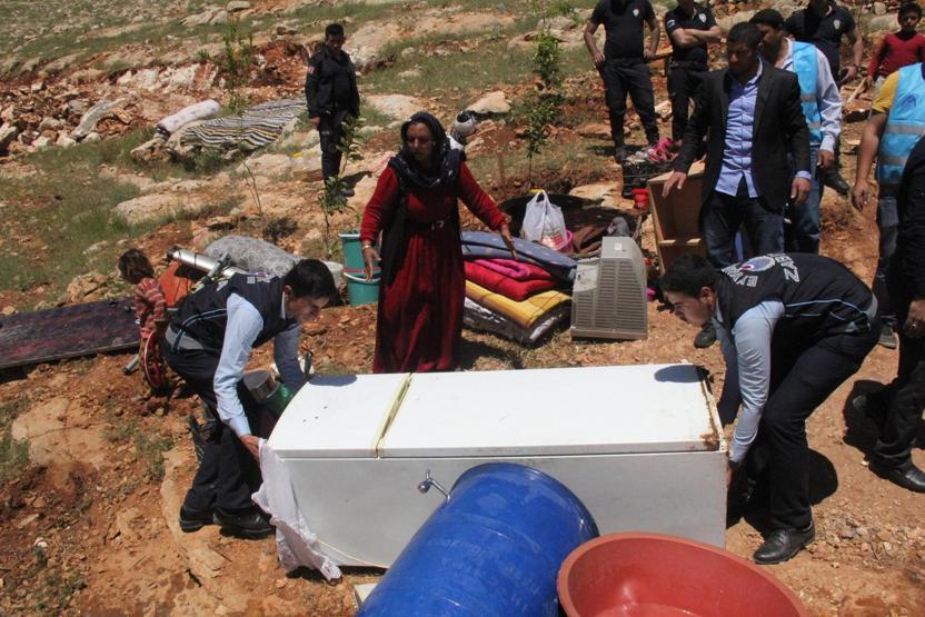 Şanlıurfada yıkım gerginliği: 3 gözaltı