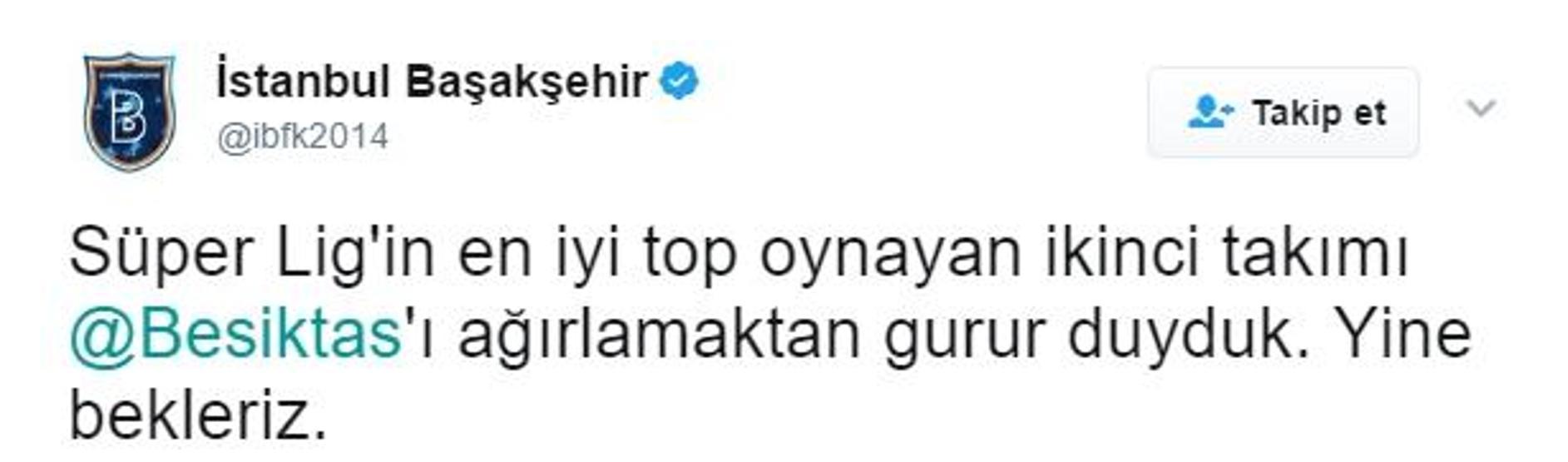 Başakşehirin galibiyeti büyük yankı buldu