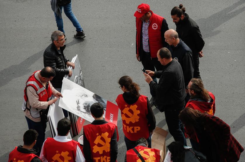 Bakırköyde 1 Mayıs hareketliliği başladı